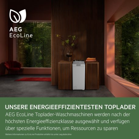 AEG Series 7000, 7 KG A+++-30% Inverteres, Gőzös felültöltős mosógép LTR7A37STL-35%!