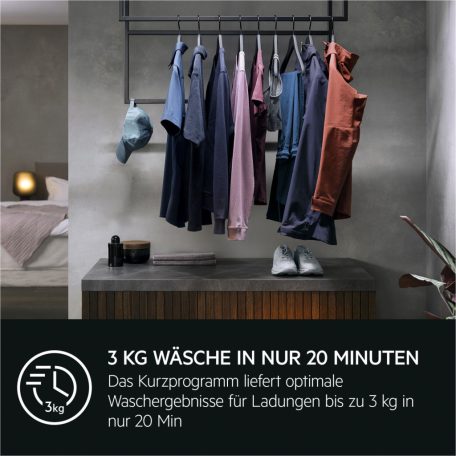 AEG Series 7000, 7 KG A+++-30% Inverteres, Gőzös felültöltős mosógép LTR7A37STL-35%!