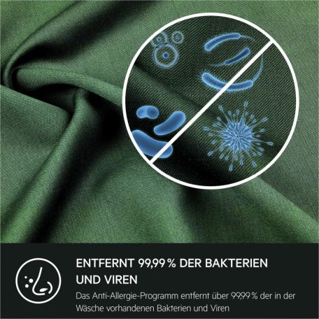 AEG Series 7000, 7 KG A+++-30% Inverteres, Gőzös felültöltős mosógép LTR7A37STL-35%!
