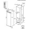  AEG 274L A++ Series 9000 Coolmatic egyajtós beépíthető hűtőszekrény NSK9Z181EC-35%!