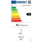 AEG Serie 6000 A+++ 311L, CoolMatic, Inverteres beépíthető egyajtós hűtőszekrény  SKE818D1DS-13%!