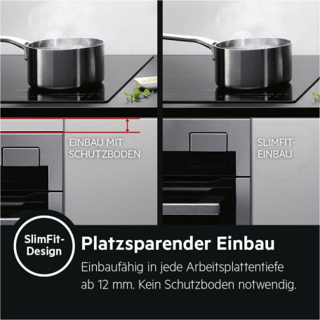 AEG Series 5000 76 cm széles, PowerBoost beépíthető indukciós főzőlap TO84IA0FXB-30%!