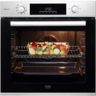 Beko 72L A+ Aeroperfect™, SteamShine beépíthető hőlégleveréses sütő BBIS12301XE-23%!