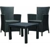   ALLIBERT Rosario balcony műrattan kerti bútor szett szürke -20%!!!