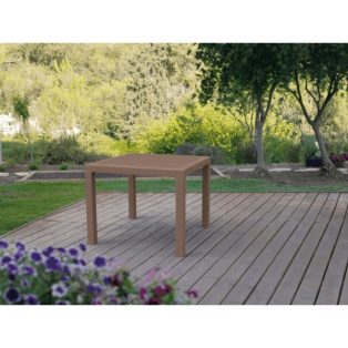   KETER Melody Quartet műrattan kerti asztal whiskey barna-15%!!!