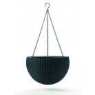 KETER Hanging sphere planter műrattan függő virágtartó -18%!!!