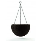 KETER Hanging sphere planter műrattan függő virágtartó -18%!!!