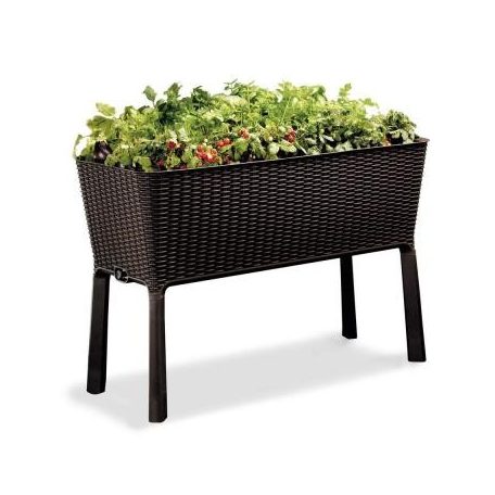 Keter Easy Grow műrattan virágtartó láda lábakkal -22%!!!