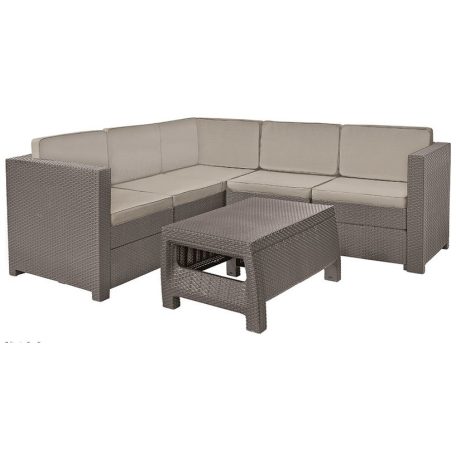 KETER Provence műrattan kerti bútor szett cappuccino -15%!!! 