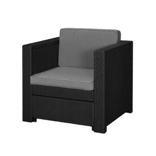 Keter Provence armchair műrattan kerti fotel szürke-15%!!