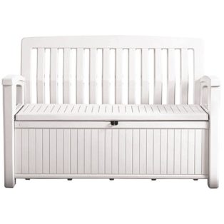 KETER PATIO BENCH MŰANYAG KERTI PAD/TÁROLÓ 227L