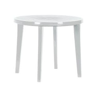 CURVER Lisa kerek asztal 90 cm fehér -19%!!!