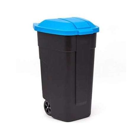 Curver Refuse Bin görgős szemetes 110 L fekete-kék -20%!!