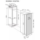 Electrolux 317L A+++ DynamicAir egyajtós beépíthető hűtőszekrény belső fagyasztóval IK329SAR-20%!