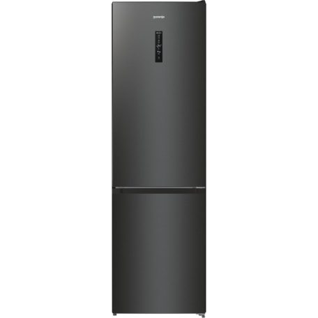 Gorenje NRK620B61BX4OT A+++-20% 331L, NoFrost, Inverteres kombinált hűtőszekrény FEKETE-27%!