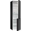   Gorenje NRK620B61BX4OT A+++-20% 331L, NoFrost, Inverteres kombinált hűtőszekrény FEKETE-27%!