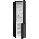 Gorenje NRK620B61BX4OT A+++-20% 331L, NoFrost, Inverteres kombinált hűtőszekrény FEKETE-27%!
