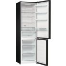 Gorenje NRK620B61BX4OT A+++-20% 331L, NoFrost, Inverteres kombinált hűtőszekrény FEKETE-27%!