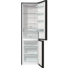 Gorenje NRK620B61BX4OT A+++-20% 331L, NoFrost, Inverteres kombinált hűtőszekrény FEKETE-27%!