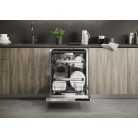 Haier 16 ter. A+++-20% Inverteres, WiFi, Felső evőeszköz tálcás teljesen beépíthető mosogatógép XIB 6B2S3FS-32%!