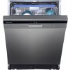   Hanseatic 14 terítékes A+++  3 tálcás pult alá építhető mosogatógép INOX HGU6082C14T7735EI-25%!