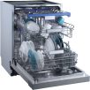   Hanseatic 14 terítékes A+++  3 tálcás pult alá építhető mosogatógép INOX HGU6082C14T7735EI-25%!