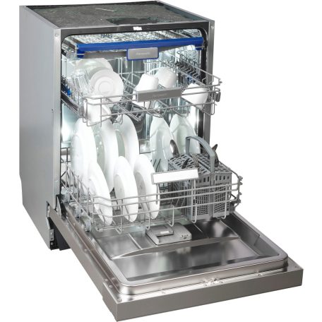 Hanseatic 14 terítékes A+++  3 tálcás pult alá építhető mosogatógép INOX HGU6082C14T7735EI-25%!