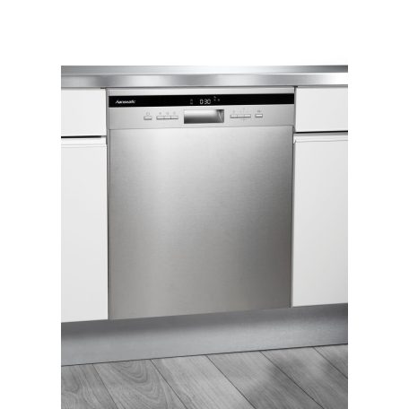 Hanseatic 14 terítékes A+++  3 tálcás pult alá építhető mosogatógép INOX HGU6082C14T7735EI-25%!