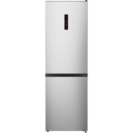 Hanseatic 336L A+++-20%, Total NoFrost kombinált hűtőszekrény INOX HKGKB20060BNFI-25%!