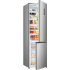 Hanseatic 336L A+++-20%, Total NoFrost kombinált hűtőszekrény INOX HKGKB20060BNFI-25%!
