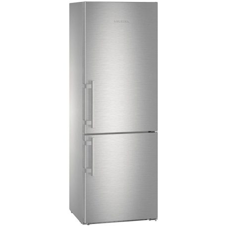 Liebherr 393L A+++, NoFrost, BluePerformance 70 cm széles kombinált hűtőszekrény INOX CBNes 5775-37%!