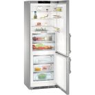 Liebherr 393L A+++, NoFrost, BluePerformance 70 cm széles kombinált hűtőszekrény INOX CBNes 5775-37%!
