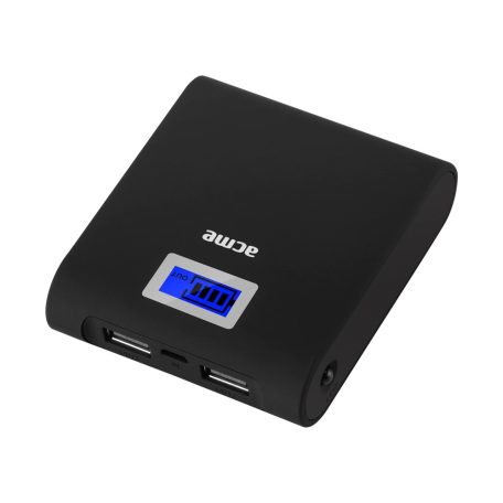 Acme PB06 univerzális vésztöltő, külső akkumulátor, 6000mAh, fekete-30%!!