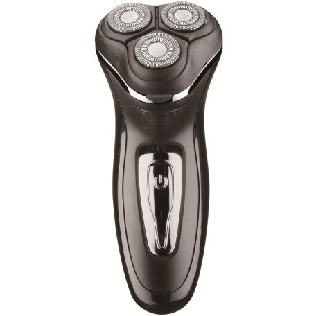 Rosberg akkumulátoros körkéses borotva, 600mAh, trimmer, FEKETE R51814B-33%!