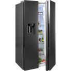 Samsung 634L A+++-20%, AI, NoFrost, Wifi, Inverteres víz és jégadagolós amerikai hűtőszekrény RS70F66KBFEF FEKETE-31%!