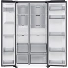 Samsung 634L A+++-20%, AI, NoFrost, Wifi, Inverteres víz és jégadagolós amerikai hűtőszekrény RS70F66KBFEF FEKETE-31%!