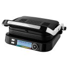 Sencor SBG 6238BK Intelligens kontaktgrill, Tapadásgátló felület, Csepegtető tálca, 2100W, Fekete-32%!!