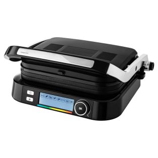   Sencor SBG 6238BK Intelligens kontaktgrill, Tapadásgátló felület, Csepegtető tálca, 2100W, Fekete-32%!!