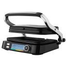 Sencor SBG 6238BK Intelligens kontaktgrill, Tapadásgátló felület, Csepegtető tálca, 2100W, Fekete-32%!!