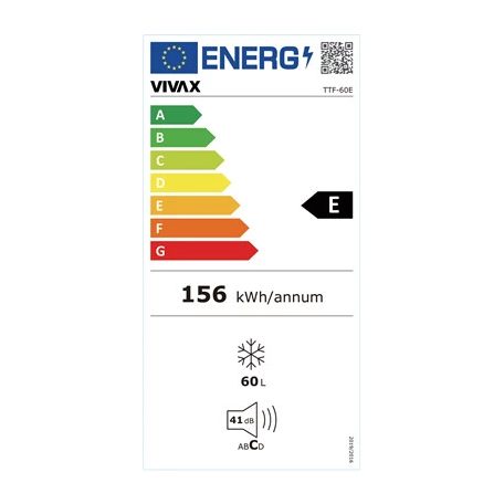 Vivax 60L A++ 3 fiókos pultmagas fagyasztószekrény TTF-60E-21%!