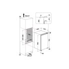Whirlpool Bauknecht 110L A++ pult magas beépíthető hűtőszekrény BKSI 9GF2-20%!
