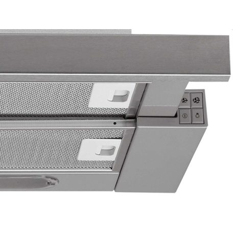 Whirlpool Bauknecht 448 m3/h beépíthető kihúzható páraelszívó INOX DBAH 64 AM X-50%!