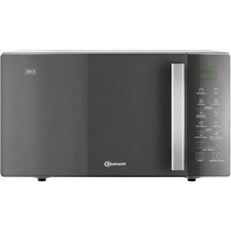 Whirlpool Bauknecht 25L Gőzös grilles mikrohullámú sütő INOX MW 254 SM-30%!