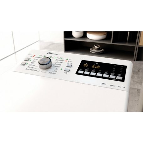 Whirlpool Bauknecht 6 KG A+++-20% Inverteres felültöltős mosógép WMT 6513 B5-29%!