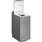 Whirlpool Bauknecht 6,5 A+++-10%, ZEN motoros felültöltős mosógép INOX WMT Silver 6513 D4-30%!