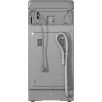   Whirlpool Bauknecht 6,5 A+++-10%, ZEN motoros felültöltős mosógép INOX WMT Silver 6513 D4-30%!