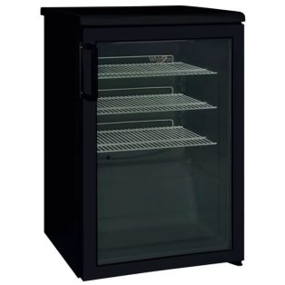   WHIRLPOOL ADN 140 B Üvegajtós hűtőszekrény 130L A+++ Fekete