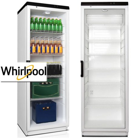 Whirlpool ADN 201/2 Üvegajtós hűtőszekrény, 350 l, fehér
