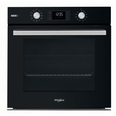 Whirlpool 71L, A+, hőlégkeveréses beépíthető sütő FEKETE OAS KC8V1 BLG-25%!