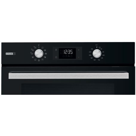 Whirlpool 71L, A+, hőlégkeveréses beépíthető sütő FEKETE OAS KC8V1 BLG-25%!